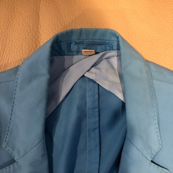 Burberry London Cotton Blazer in Blue - Picture 5 of 8